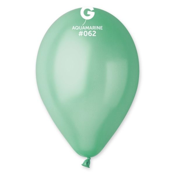 Балони GM110 цвят „Aquamarine-Metallic #062“ 11′-100бр.