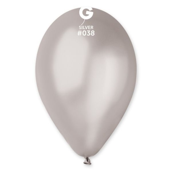 Балони GM110 цвят „Silver-Metallic #038“ 11′-100бр.