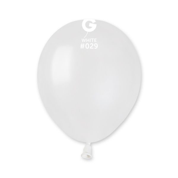 Балони АM50 цвят „White-Metallic #029“ 5′-100бр.