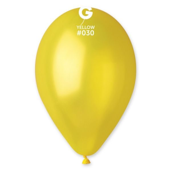 Балони GM110 цвят „Yellow-Metallic #030“ 11′-100бр.