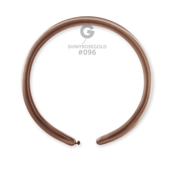 Моделиращи балони DB2 цвят „Shiny Rosegold #096“ 1′-50бр.