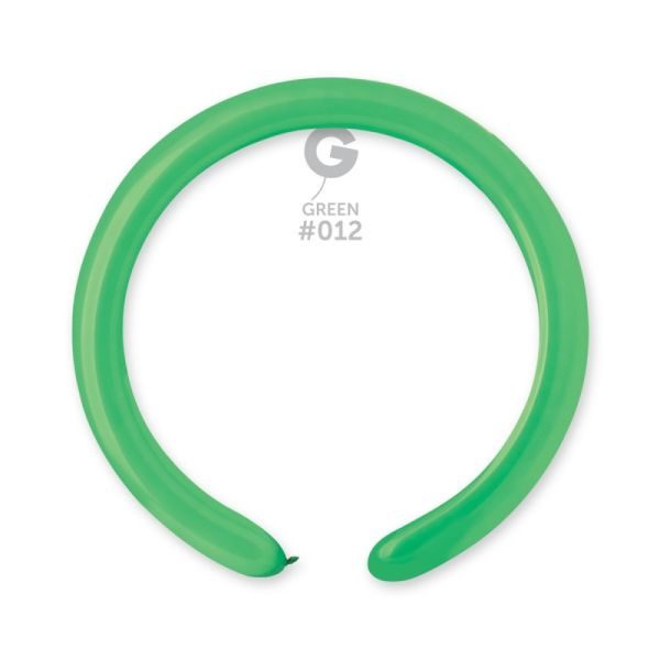 Моделиращи балони D4 цвят “Green #012“ 2′ 100бр.