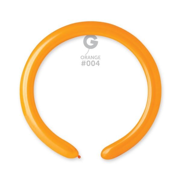 Моделиращи балони D4 цвят “Orange #004“ 2′ 100бр.