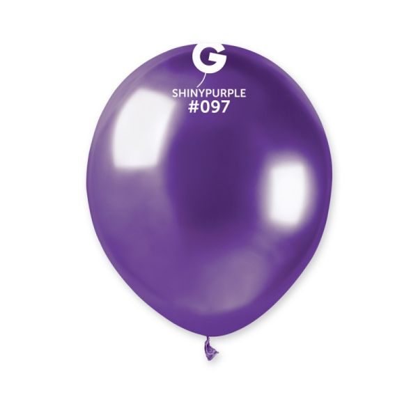 Балони AB50 цвят „Shiny Purple #097“ 5′-100бр.