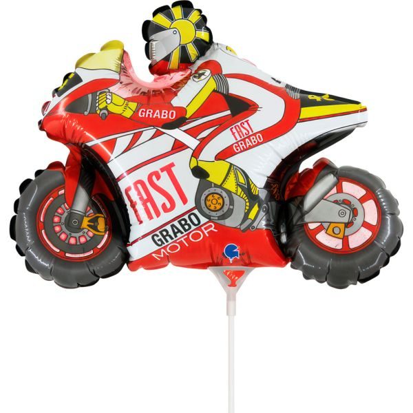 Балони „Червен мотор GP 2007“-мини 14′ -5бр.