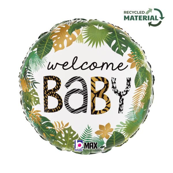 Балон „Welcome baby-джунгла“ 18′ -1бр. в оп.