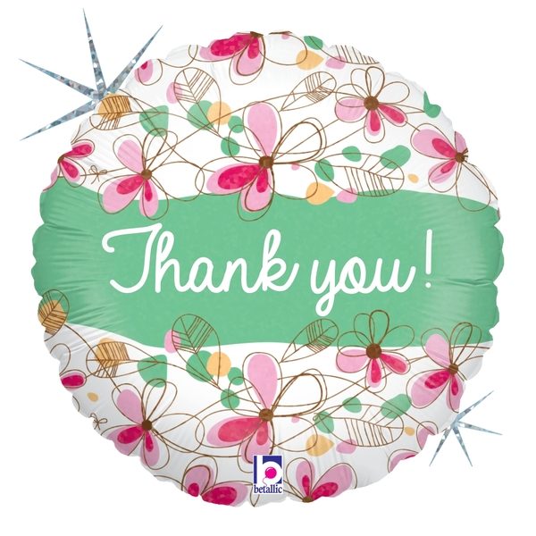 Балони „Thank you“-мини 9′ -5бр.