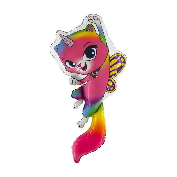 Балон „Butterfly Unicorn Kitty“ 40′ -1бр.