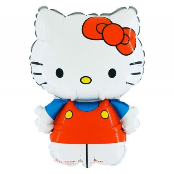 Балони „Hello Kitty-червени“-мини 14′ -5бр.