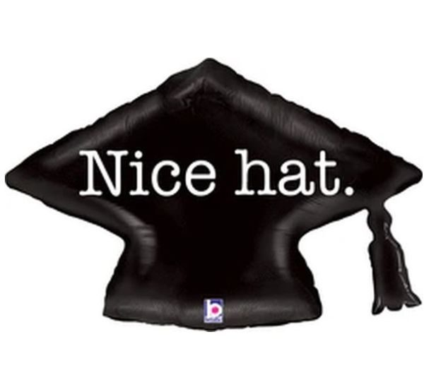 Балон „Абсолвентска шапка Nice hat.“ 31′ -1бр.