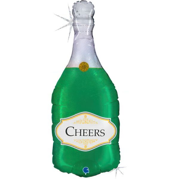Балон „Бутилка шампанско Cheers“ 36′ -1бр. в оп.