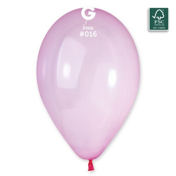 Балони G120 цвят „Pink Cristal Rainbow #016“ 13′-50бр.