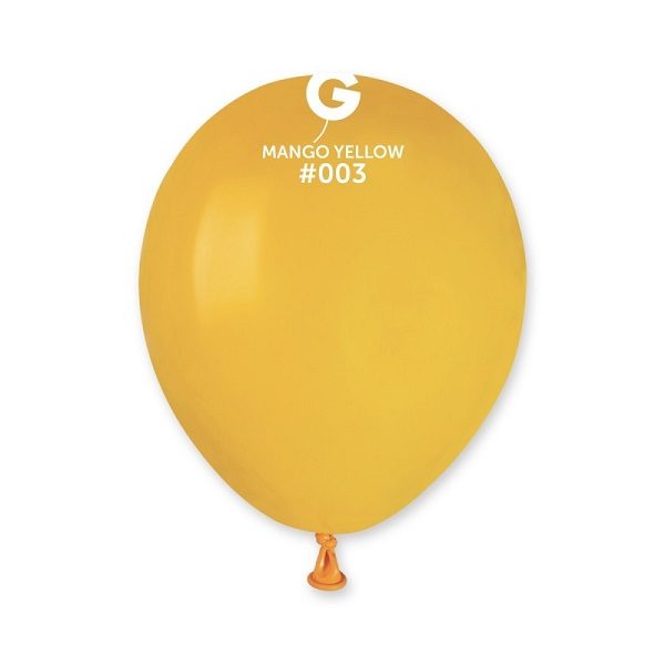Балони A50 цвят „Mango Yellow #003“ 5′-100бр.