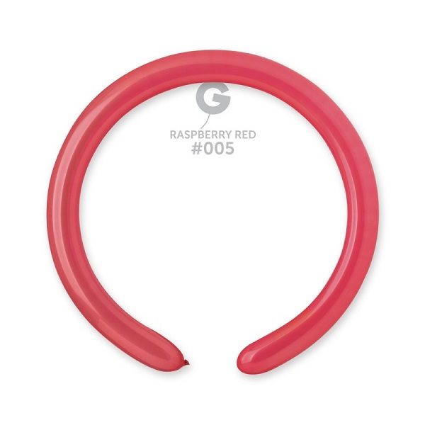 Моделиращи балони D4 цвят “Raspberry Red #005“ 2′ 100бр.