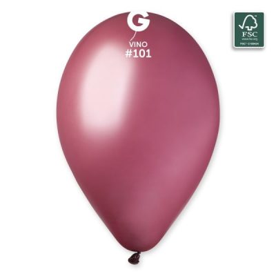 Балони G110 цвят „Vino #101“ 12′-100бр.