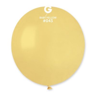 Балон G150 цвят „Baby Yellow #043“ 19′-1бр.