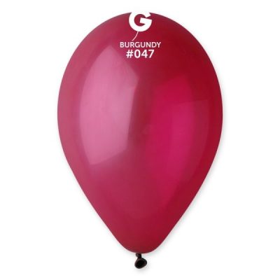 Балони G110 цвят „Burgundy #047“ 12′-100бр.