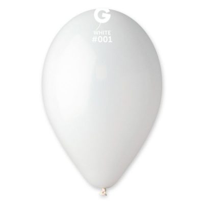 Балони G90 цвят „White #001“ 10′-100бр.