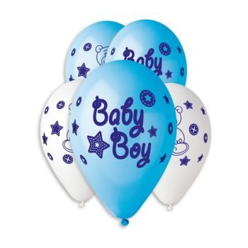 Балони блистер „Baby boy“ 12′-10бр. в оп.