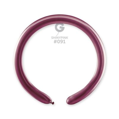 Моделиращи балони DB4 цвят „Shiny Pink #091“ 2′-50бр.