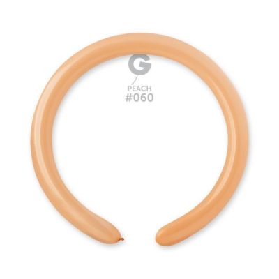 Моделиращи балони D4 цвят „Peach #060“ 2′-100бр.