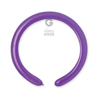 Моделиращи балони D4 цвят “Purple #008“ 2′ 100бр.