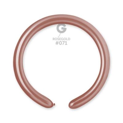 Моделиращи балони DM4 цвят “Rose Gold-Metallic #071“ 2′ 100бр.