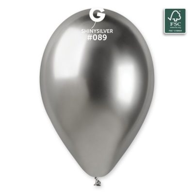 Балони GB120 цвят „Shiny Silver #089“ 13′-1бр. или опаковка от 50бр.