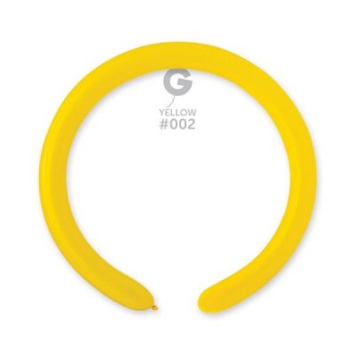 Моделиращи балони D4 цвят “Yellow #002“ 2′ 100бр.