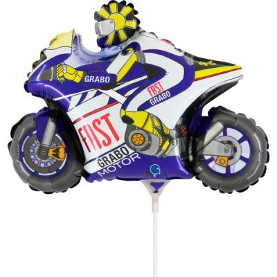 Балони „Син мотор GP 2007“-мини 14′ -5бр.