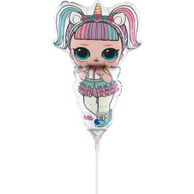 Балони „LOL Surprise Unicorn“-мини 14′ -5бр.