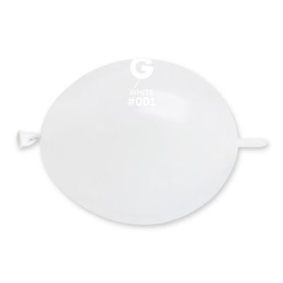 Линк балони GL6 цвят „White #001“ 6′ -100бр.