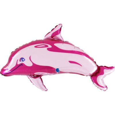 Балон „Делфин-розов“ 34′ -1бр.