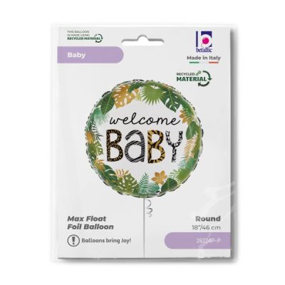 Балон „Welcome baby-джунгла“ 18′ -1бр. в оп.