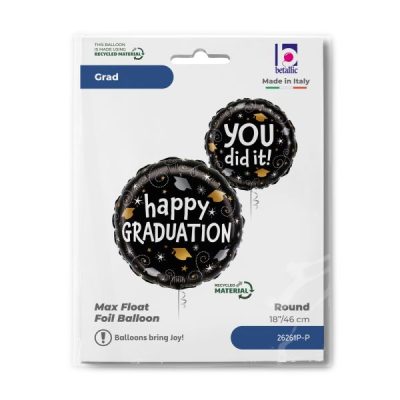 Балон „Happy Graduation-You did it“ 18′ -1бр. в оп.