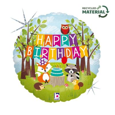 Балон „Happy Birthday-гора“ 18′ -1бр. в оп.