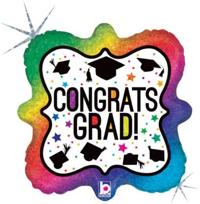 Балон „Congrats Grad“ 18′ -1бр.