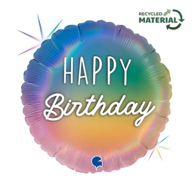Балон „Happy Birthday-Rainbow“ 18′ -1бр. в оп.