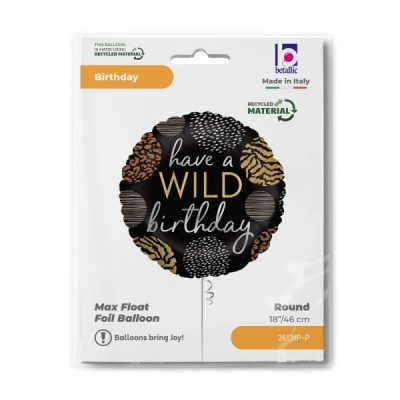 Балон „Have a wild birthday“ 18′-1бр. в оп.
