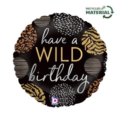 Балон „Have a wild birthday“ 18′-1бр. в оп.