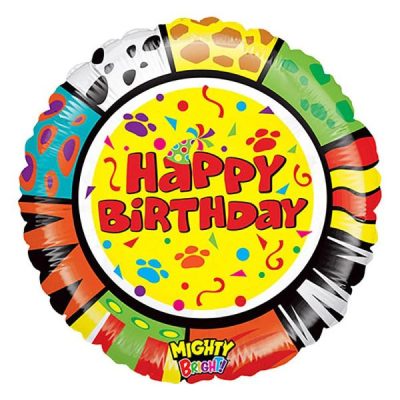 Балон „Happy Birthday-ZOO“ 21′-1бр.
