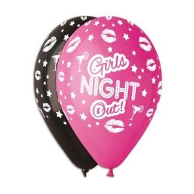 Балони с печат „Girls night out!“ 12′-100бр.