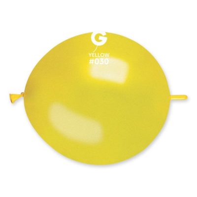 Линк балони GLM13 цвят „Yellow #030“ металик 13′-100бр.