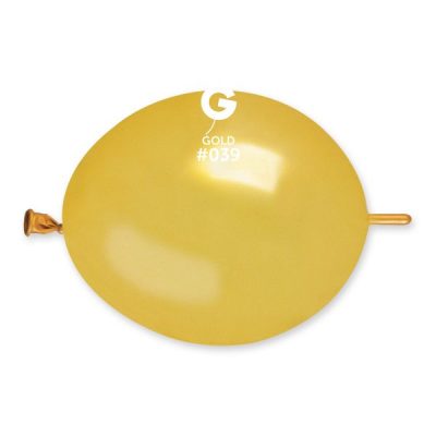 Линк балони GLM6 цвят „Gold #039“ металик 6′-100бр.