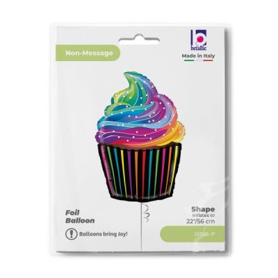 Балон „Кекс Rainbow“ 22′ -1бр. в оп.