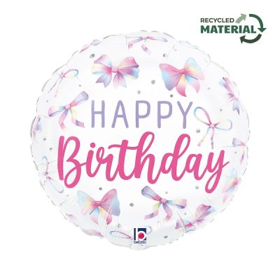 Балон „Happy Birthday-многоцветни панделки“ 18′-1бр.