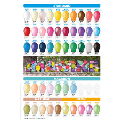 Каталог „Gemar Size & Colour Palette“ -1бр.